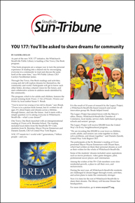 YOU 177: You’ll be asked to share dreams for community